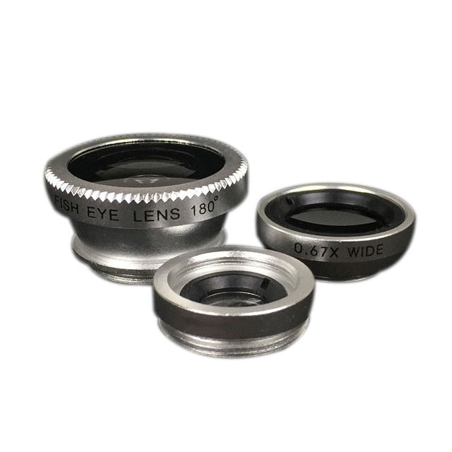 3 in 1 Universal Mobile Phone Lens - buztech
