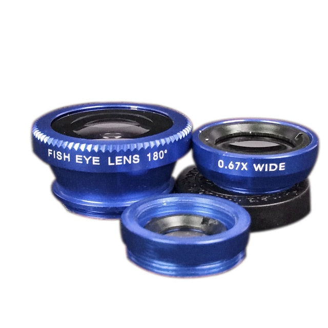 3 in 1 Universal Mobile Phone Lens - buztech