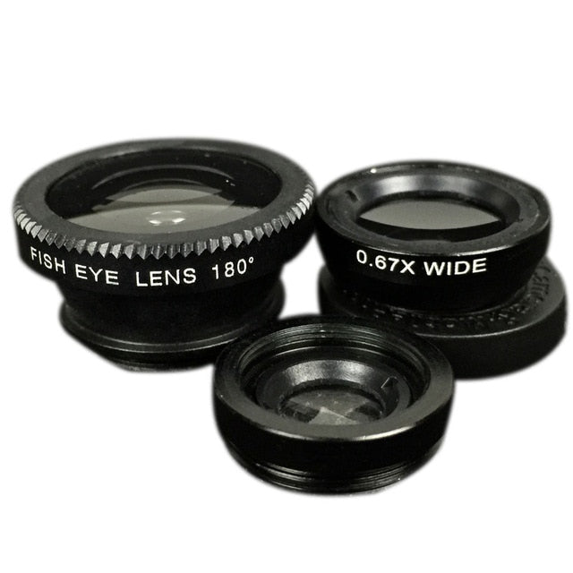 3 in 1 Universal Mobile Phone Lens - buztech